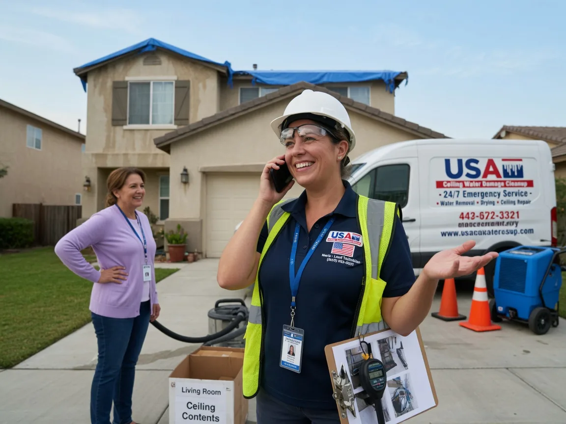 Ceiling Water Damage Restoration Snook, TX FAQs
